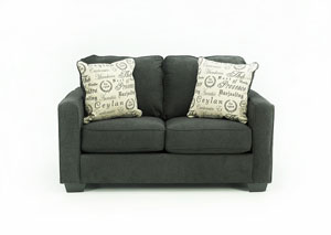 Image for ALENYA CHARCOAL LOVESEAT