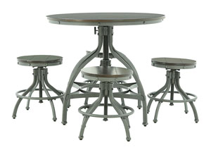 Image for ODIUM 5PC PUB DINING SET