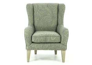 LORETTE ASH WING BACK CHAIR,BEST CHAIRS INC