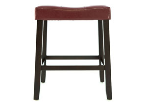 Image for KENT RED 24" BARSTOOL