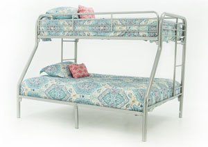 Image for CHELSEA FULL/FULL SILVER BUNKBED