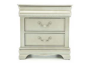 Image for JESSICA SILVER NIGHTSTAND