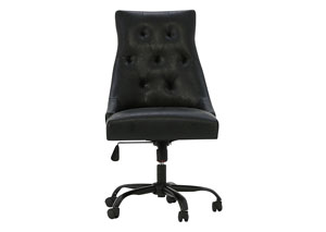 HOME OFFICE BLACK FAUX LEATHER DESK CHAIR,ASHLEY FURNITURE INC.