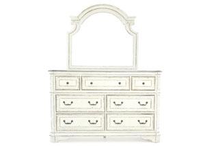 MAGNOLIA MANOR DRESSER WITH MIRROR,LIBERTY FURNITURE