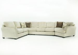 HAZES FLEECE 4PC SECTIONAL,ASHLEY FURNITURE INC.