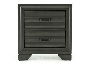 ASLINN ANTIQUE GREY NIGHTSTAND,LIFESTYLE FURNITURE