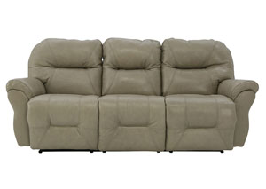 Image for BODIE GREY ITALIAN LEATHER SOFA