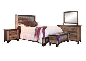 PRAGA FULL BEDROOM GROUP,INTERNATIONAL FURNITURE DIRECT, LLC