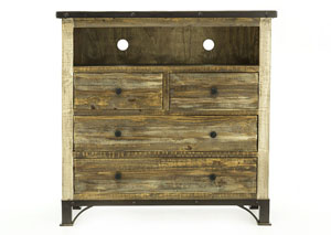 PRAGA MEDIA CHEST,INTERNATIONAL FURNITURE DIRECT, LLC