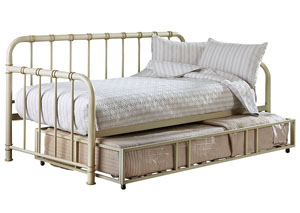 Image for TRISTEN WHITE DAYBED WITH TRUNDLE