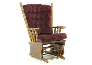 GISELLE BORDEAUX GLIDE ROCKER,BEST CHAIRS INC