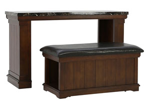 MERIHILL SOFA TABLE WITH OTTOMAN,ASHLEY FURNITURE INC.