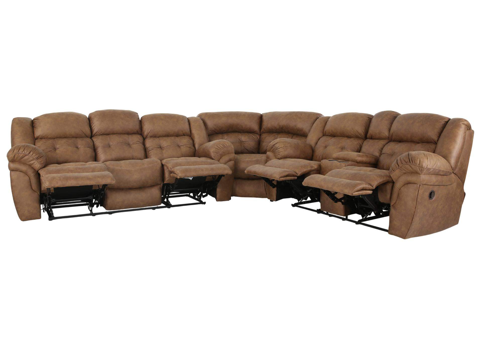 HAYGEN ALMOND 3 PIECE SECTIONAL,HOMESTRETCH