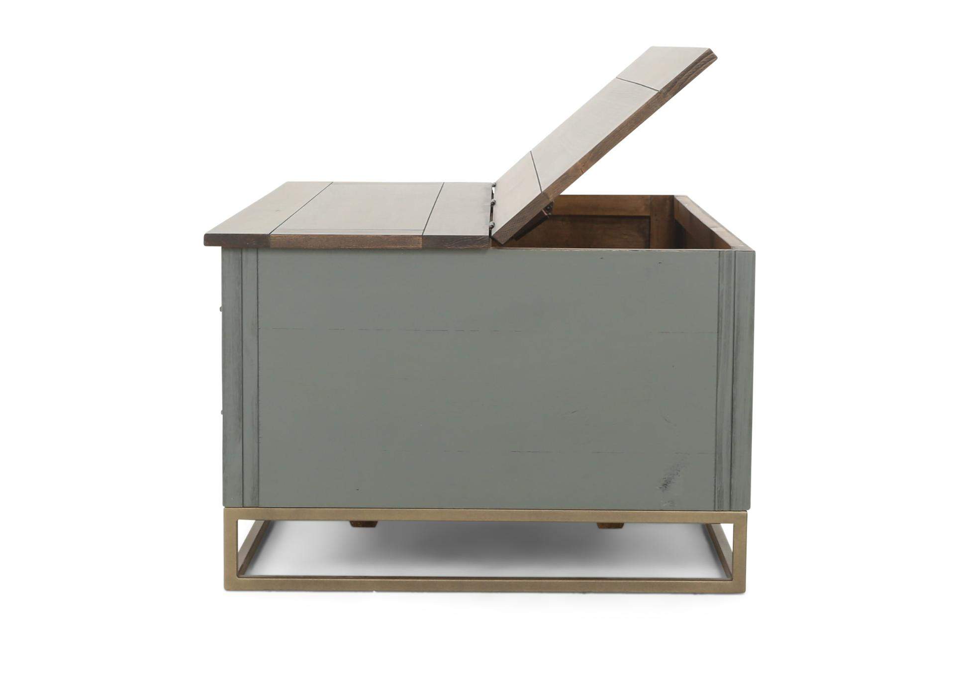 TIMBER COCKTAIL TABLE,INTERNATIONAL FURNITURE DIRECT, LLC