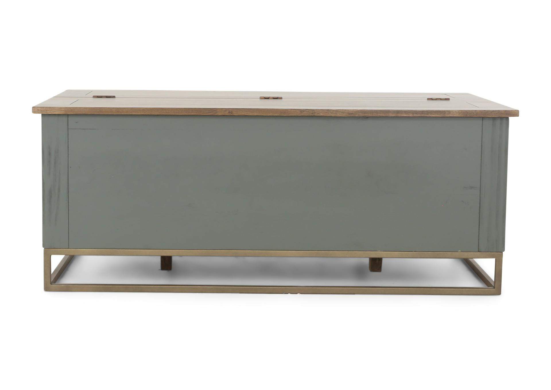 TIMBER COCKTAIL TABLE,INTERNATIONAL FURNITURE DIRECT, LLC
