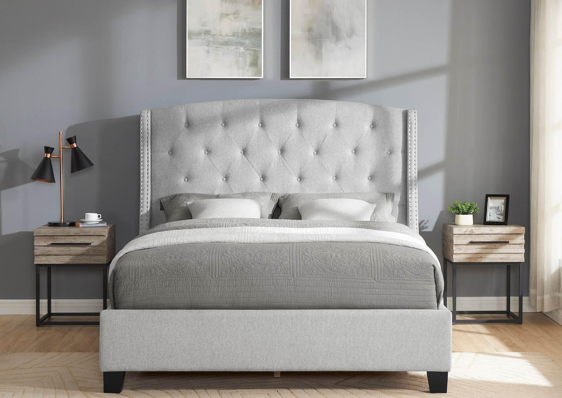 EVA DOVE QUEEN BED,CROWN MARK INT.