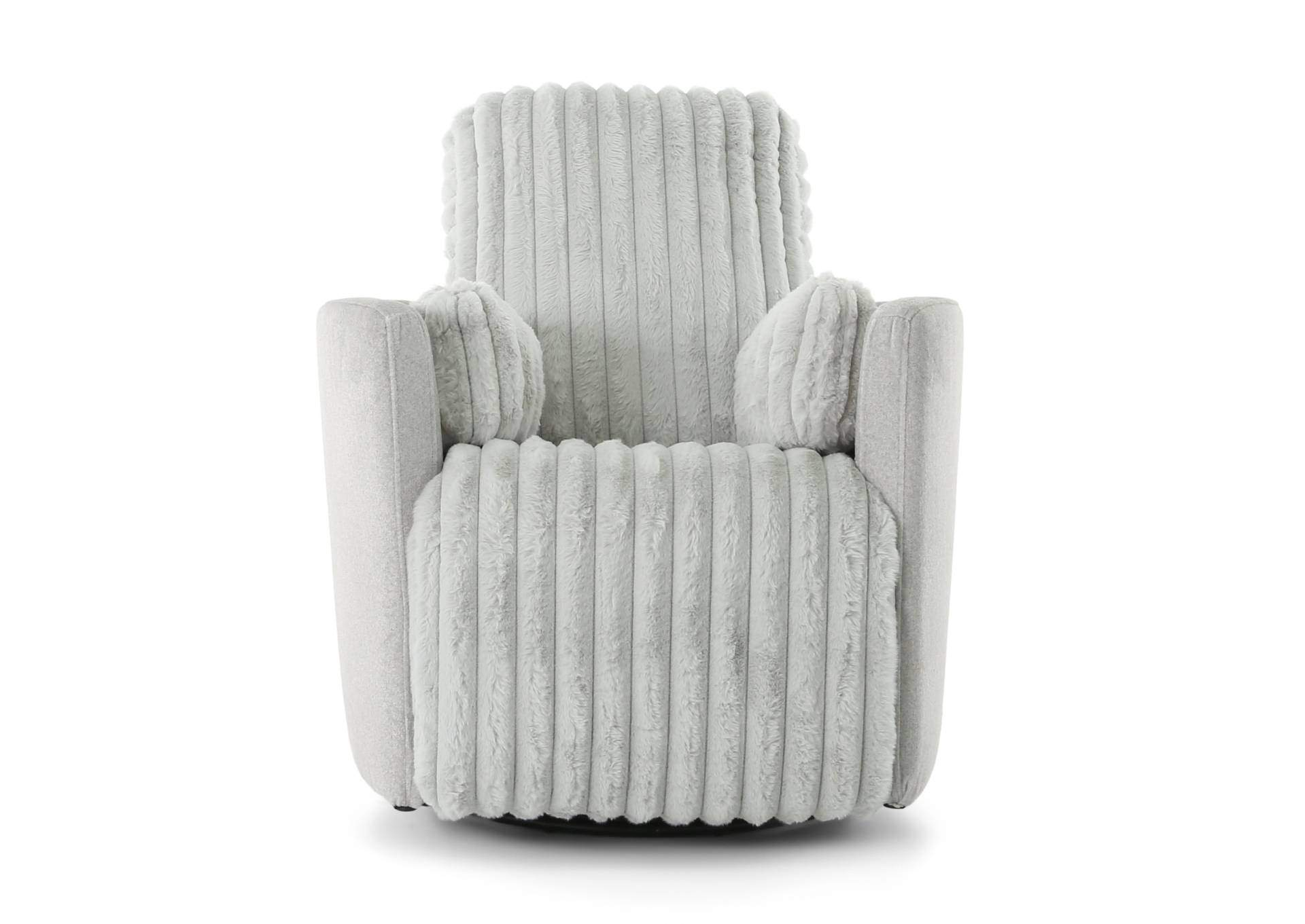 PRESLEY FOG SWIVEL GLIDER RECLINER,CHEERS