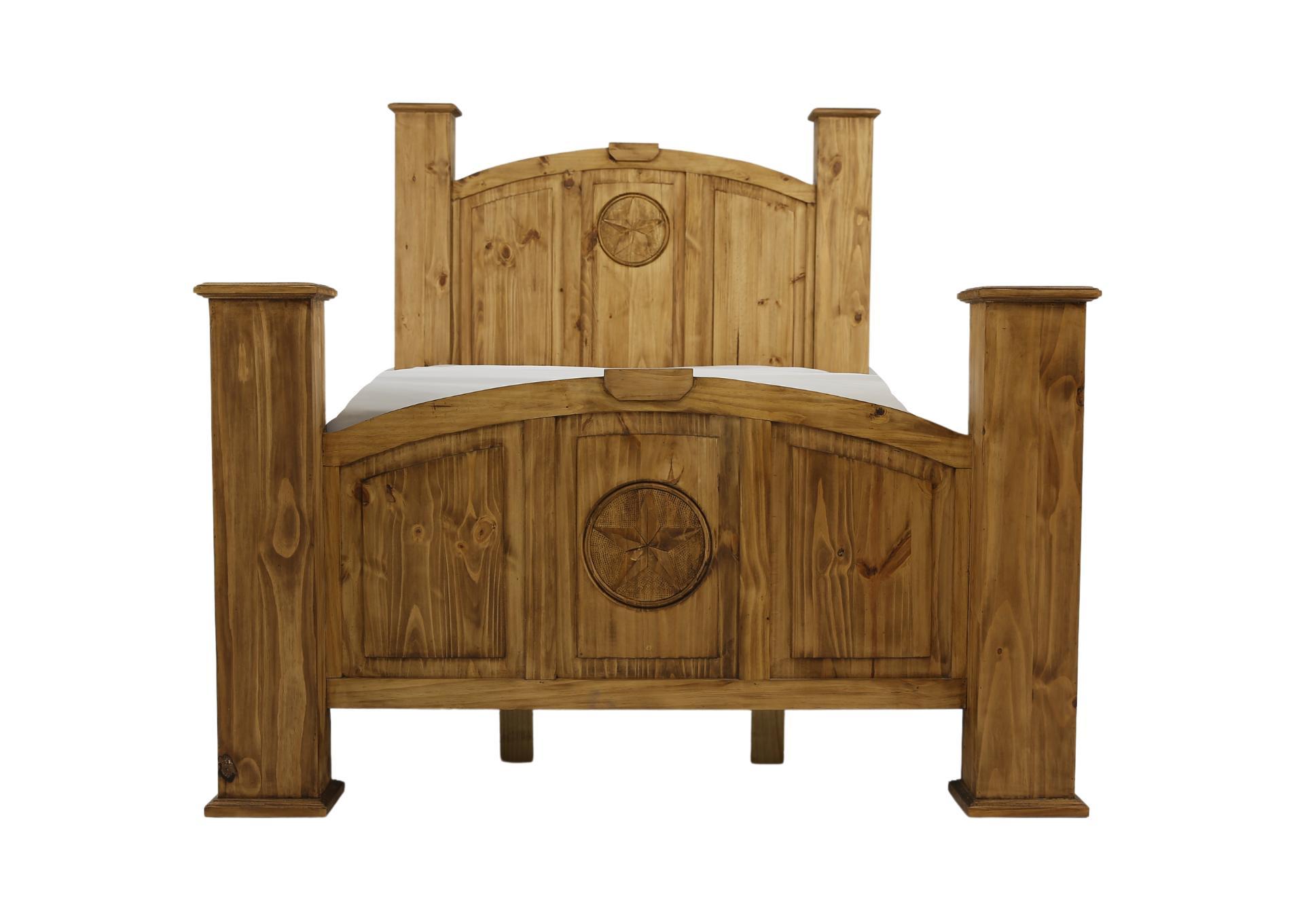 MANSION TEXAS STAR QUEEN BED