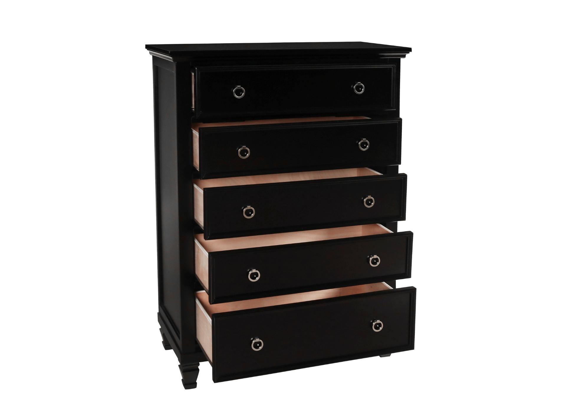 TAMARACK BLACK CHEST,NEW CLASSIC HOME FURNISHING II