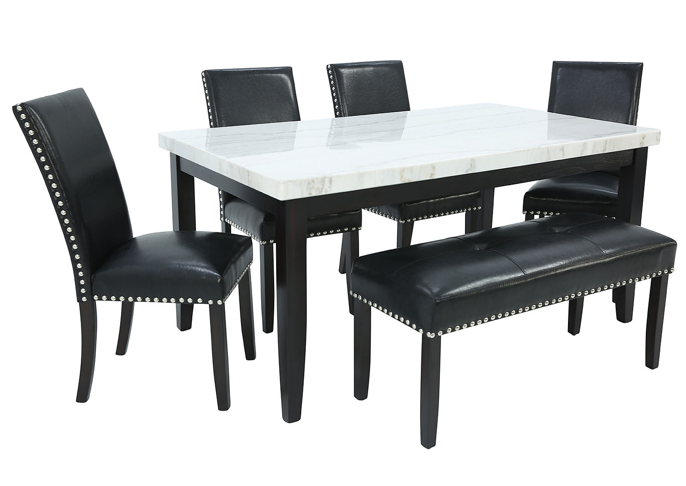 Westby 6 Piece Dining Set Ivan Smith, 6 Piece Black Dining Room Set