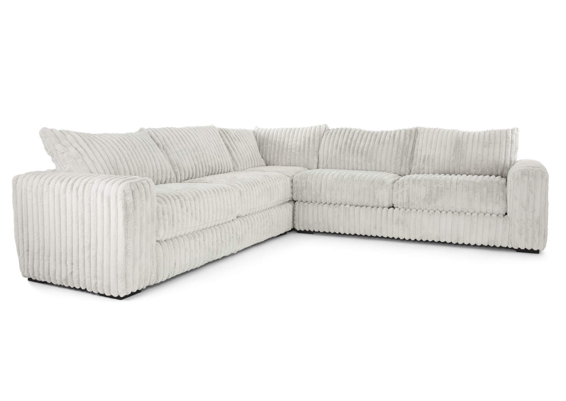 MONDO MONSTER GREY 3 PIECE SECTIONAL,ALBANY INDUSTRIES, INC.