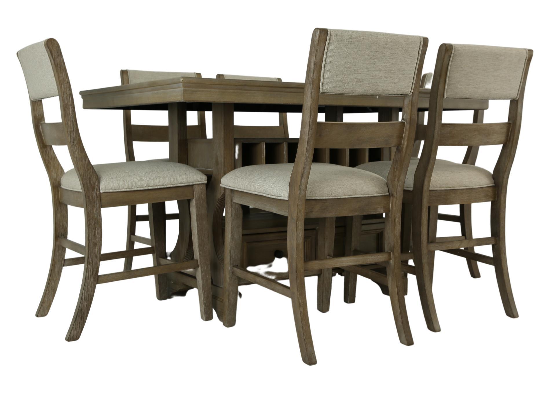 MORESHIRE 7 PIECE COUNTER HEIGHT DINING SET,ASHLEY FURNITURE INC.