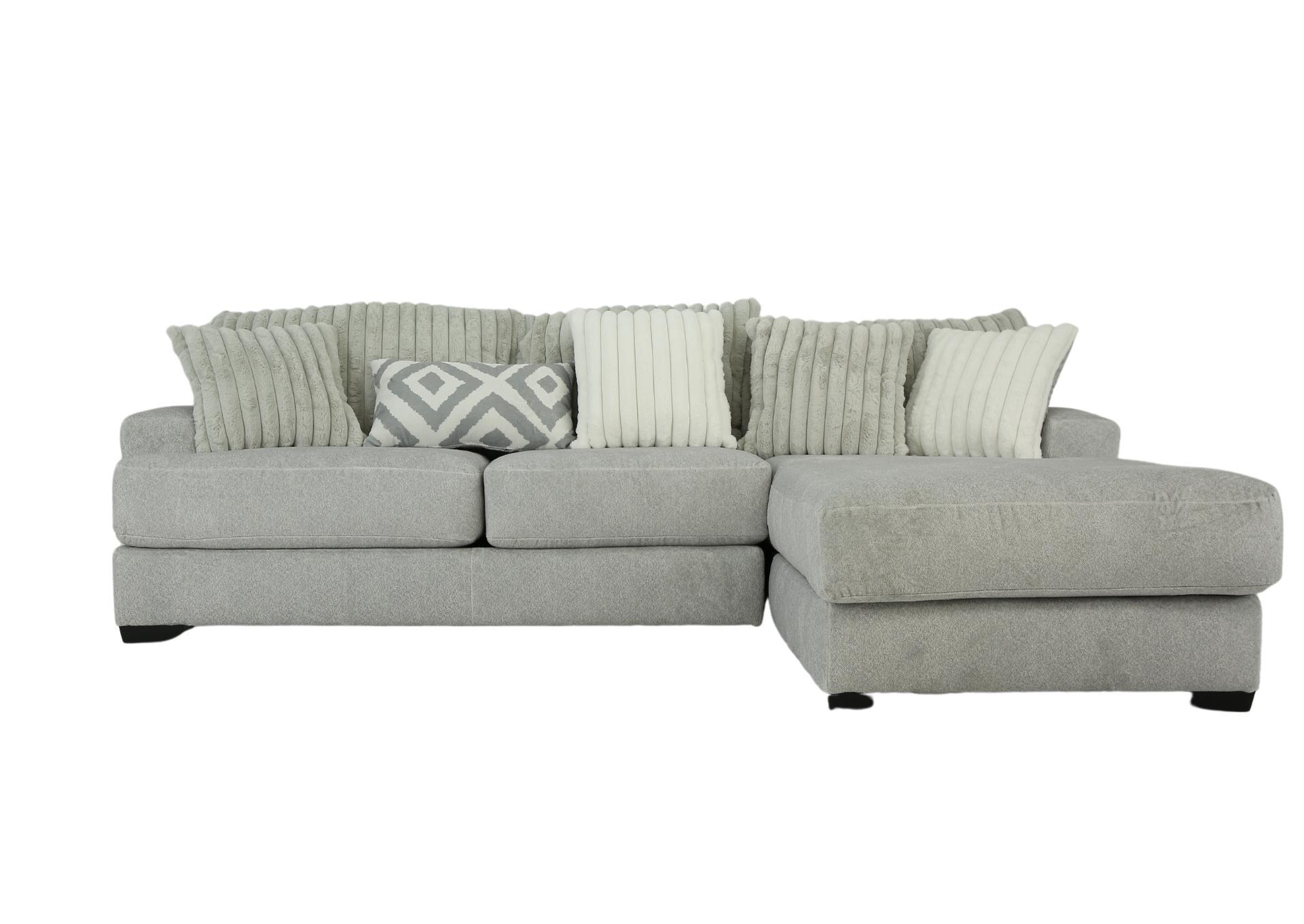 MONDO SILVER 2PC SECTIONAL,ALBANY INDUSTRIES, INC.