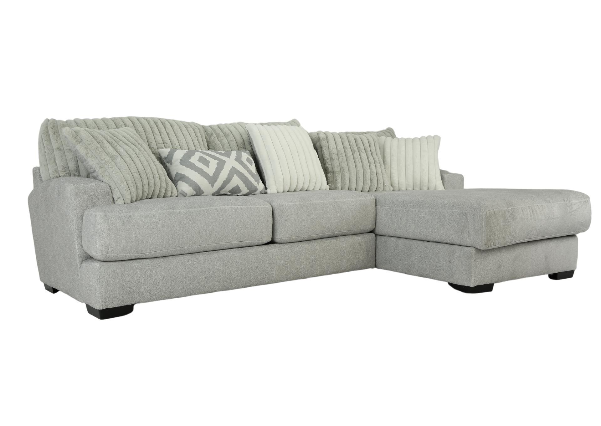 MONDO SILVER 2PC SECTIONAL,ALBANY INDUSTRIES, INC.