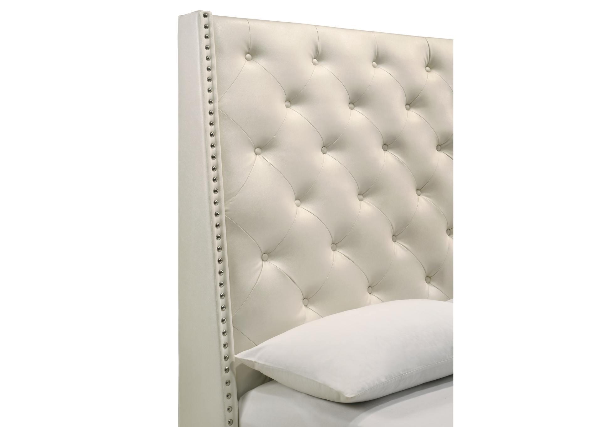 CHANTILLY PEARL QUEEN BED,CROWN MARK INT.