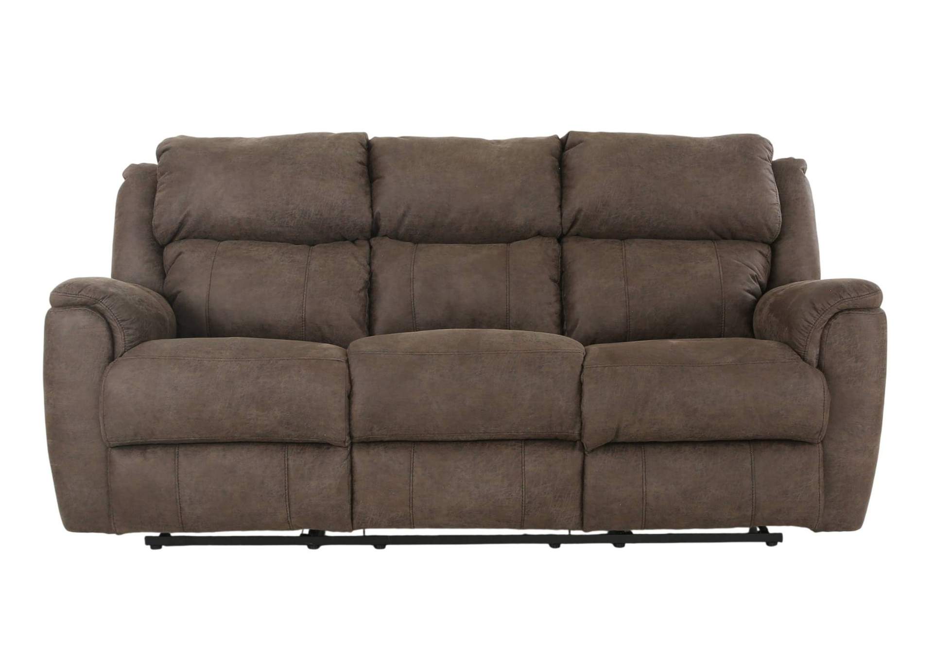 MILO ESPRESSO RECLINING SOFA WITH DROP DOWN TABLE WITH CUPHOLDERS,HOMESTRETCH