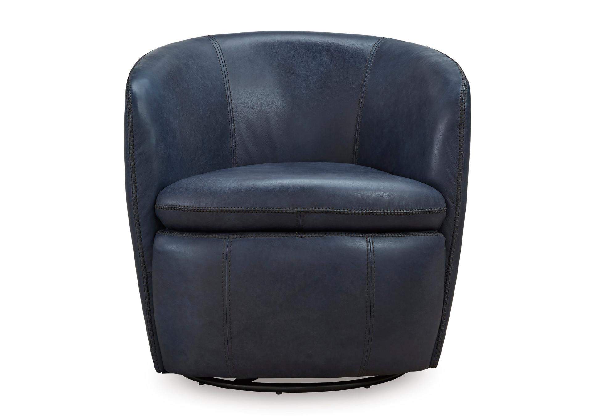 KIERREYS OCEAN 100% LEATHER SWIVEL CHAIR,ASHLEY FURNITURE INC.