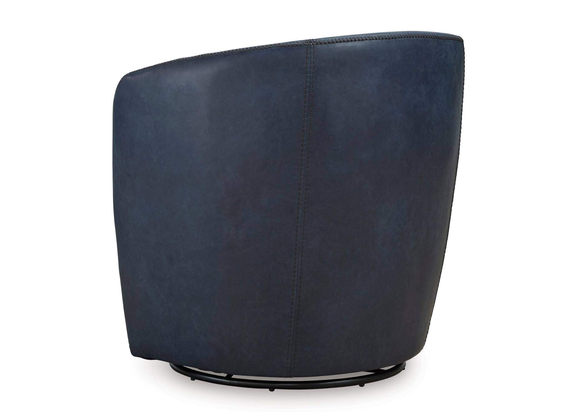 KIERREYS OCEAN 100% LEATHER SWIVEL CHAIR,ASHLEY FURNITURE INC.