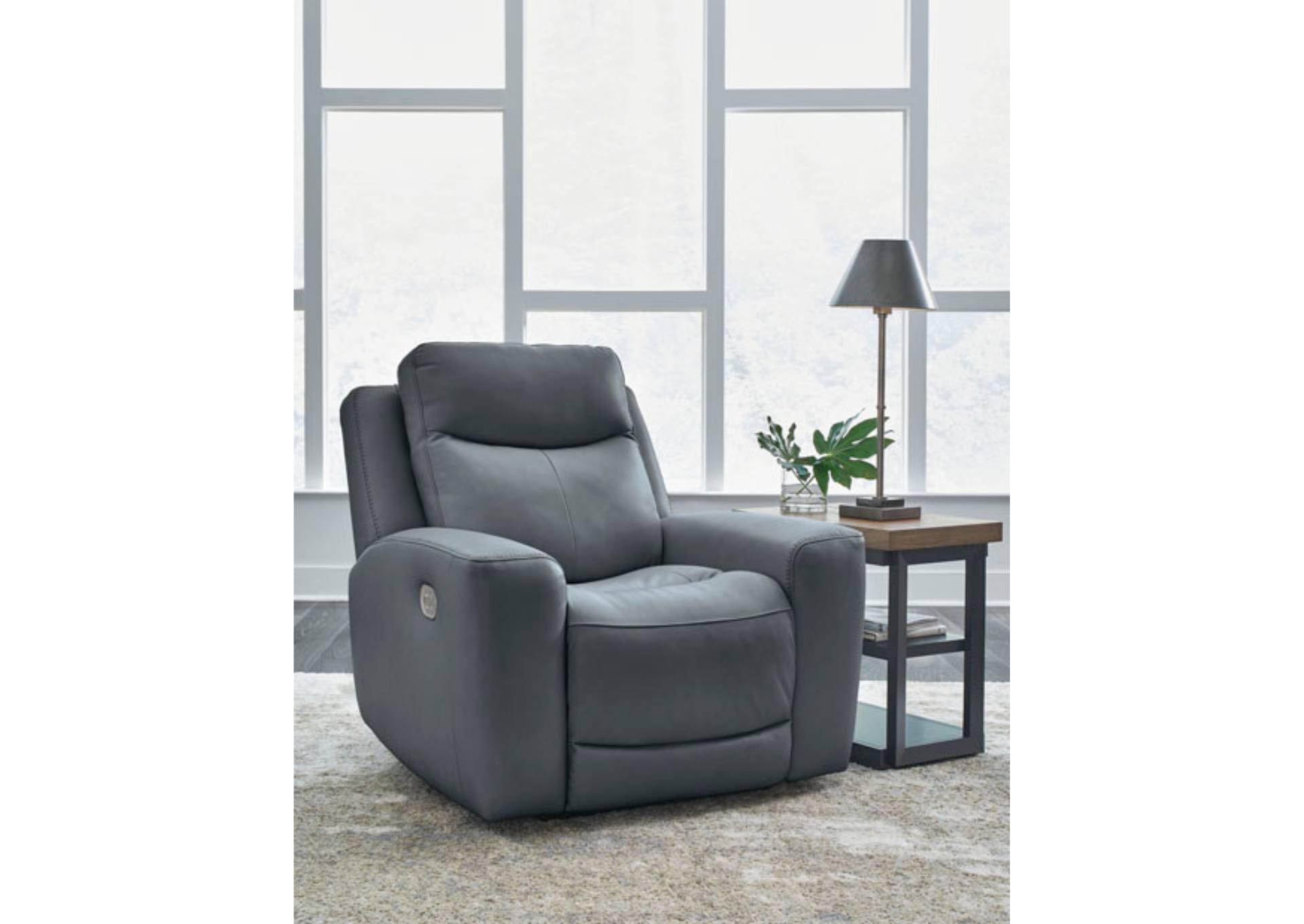 MINDANAO STEEL LEATHER 2P POWER RECLINER,ASHLEY FURNITURE INC.