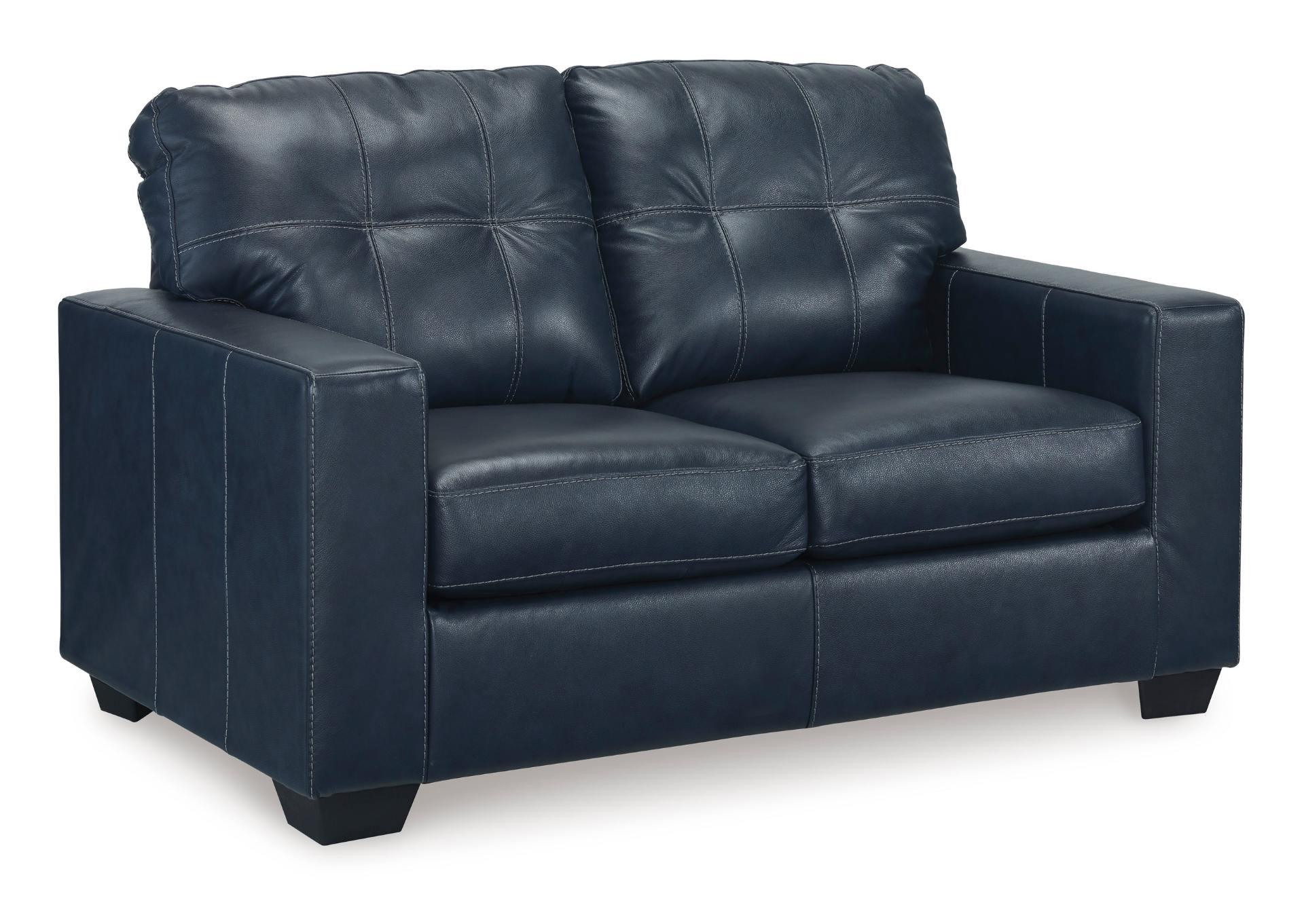 SANTORINE OCEAN LEATHER LOVESEAT,ASHLEY FURNITURE INC.