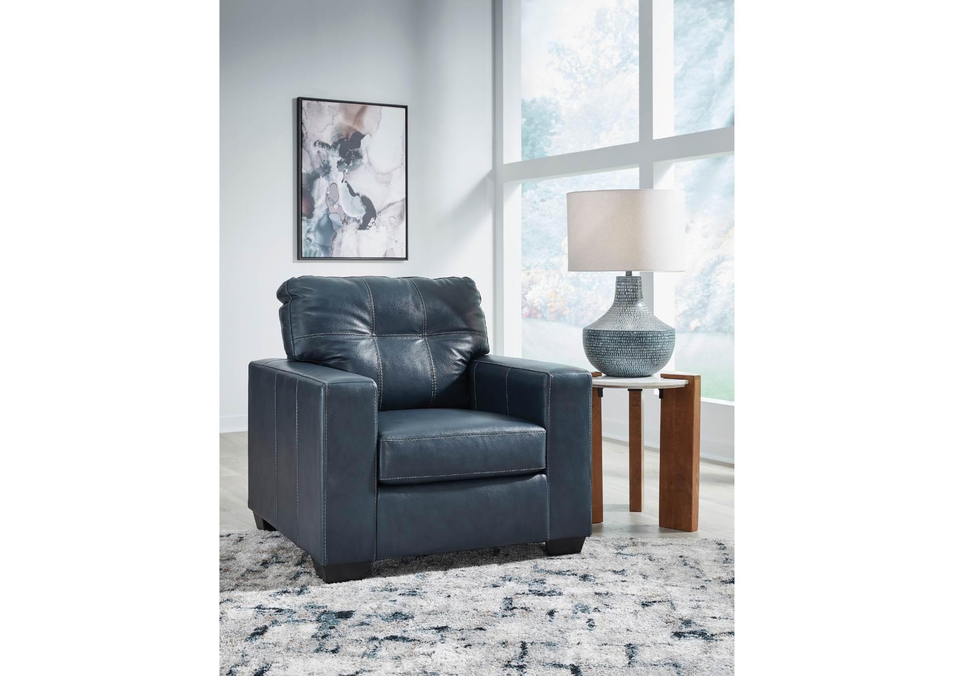 SANTORINE OCEAN LEATHER CHAIR,ASHLEY FURNITURE INC.