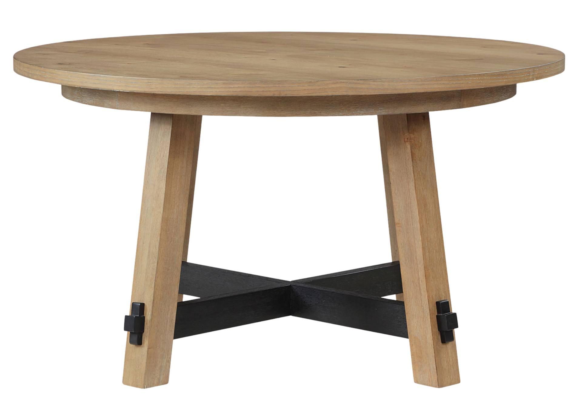 AUBREY ROUND DINING TABLE,STEVE SILVER COMPANY