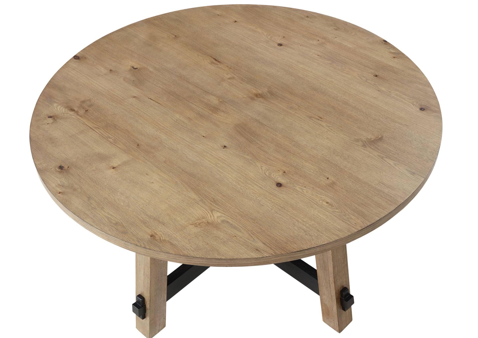 AUBREY ROUND DINING TABLE,STEVE SILVER COMPANY