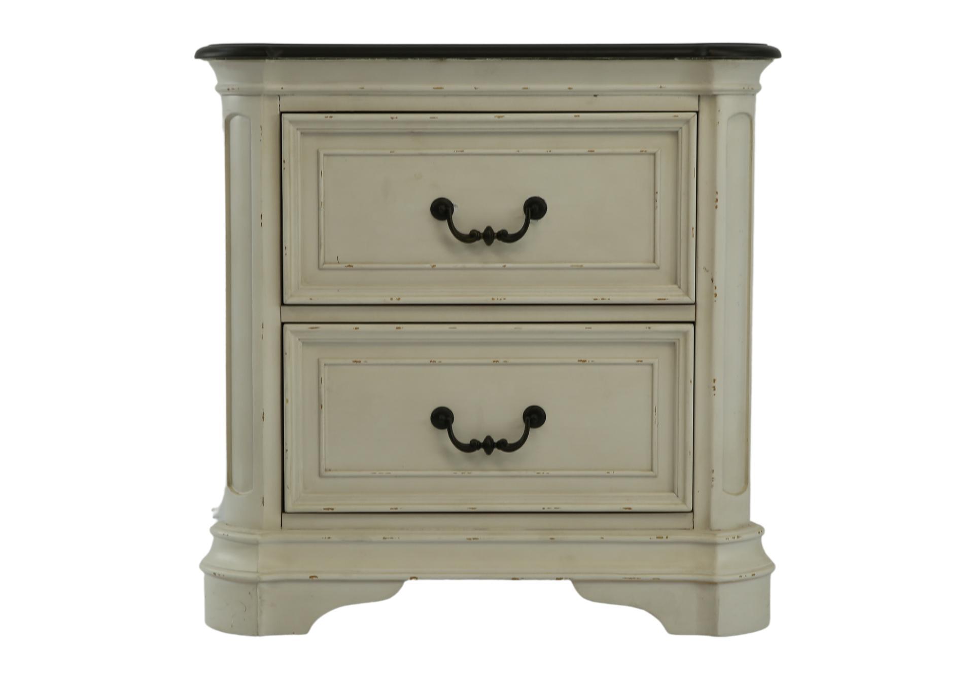 HAVEN WHITE NIGHTSTAND,LIFESTYLE FURNITURE