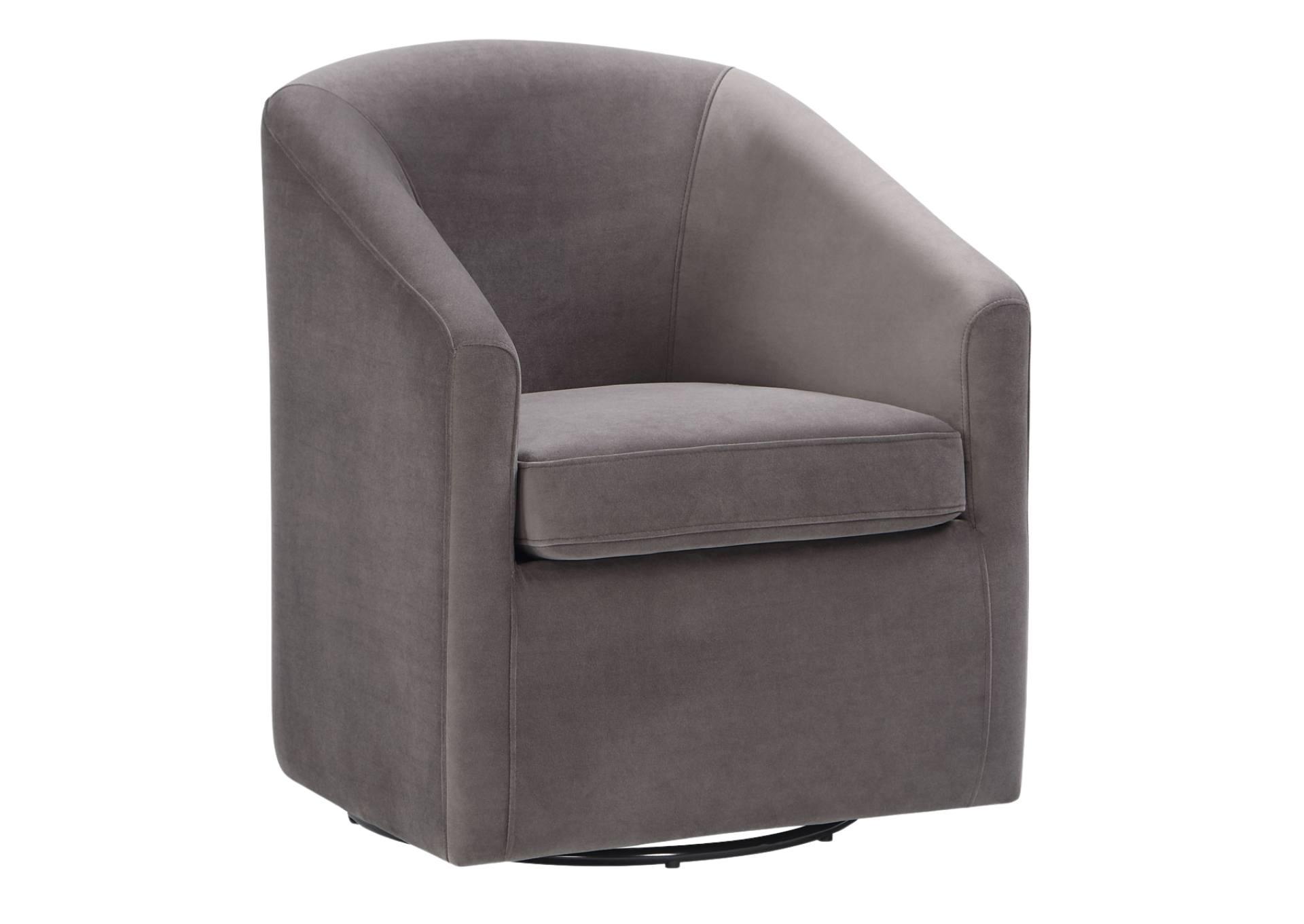 ARLO FOG SWIVEL ACCENT CHAIR,STEVE SILVER COMPANY