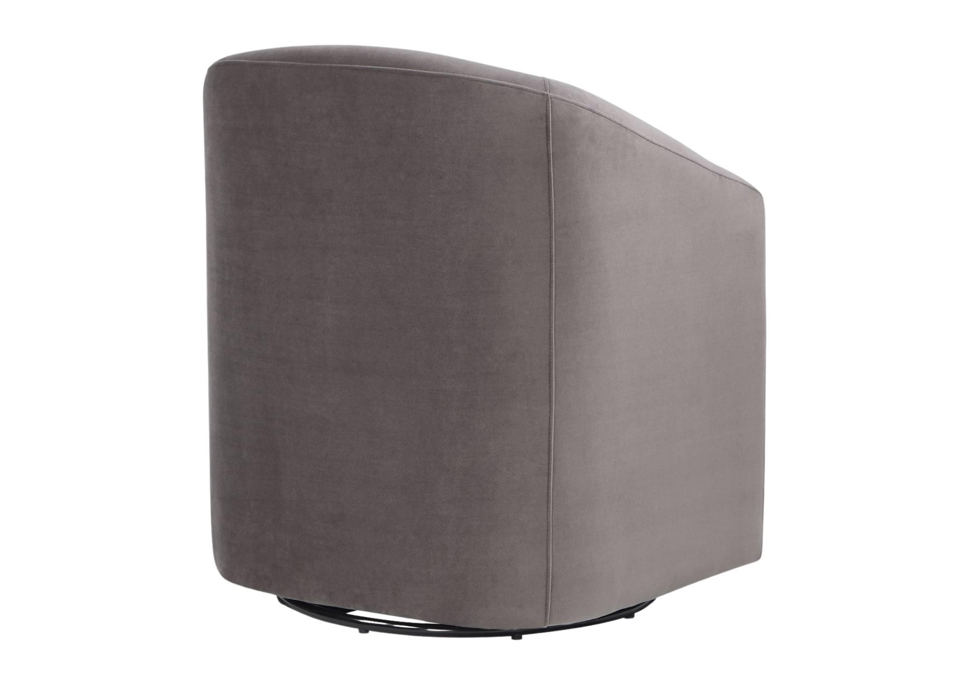 ARLO FOG SWIVEL ACCENT CHAIR,STEVE SILVER COMPANY