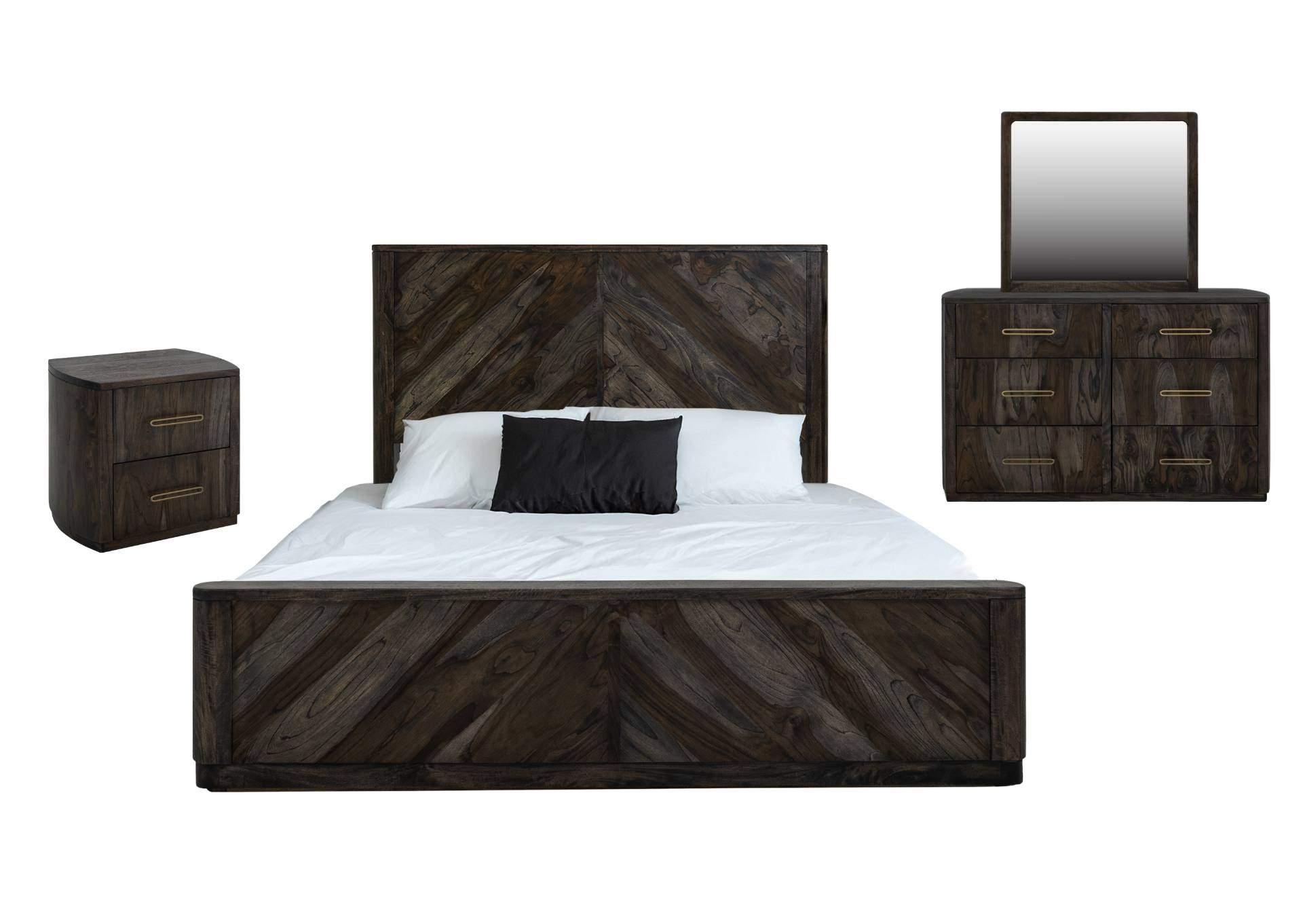 RIVERBEND EMBER KING BEDROOM,INTERNATIONAL FURNITURE DIRECT, LLC