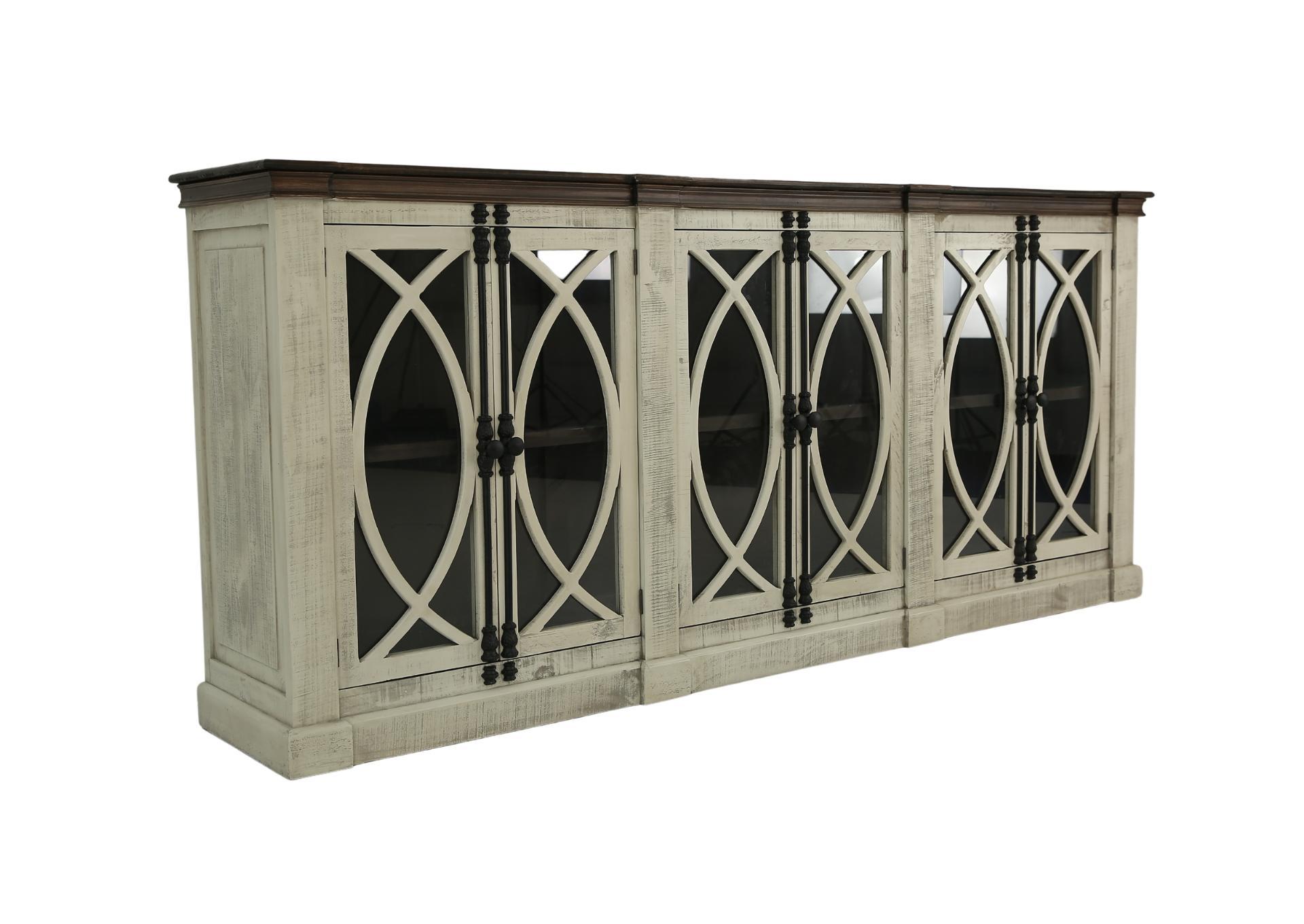 PESCARA OLD WHITE/TOBACO CONSOLE,ARDENT HOME