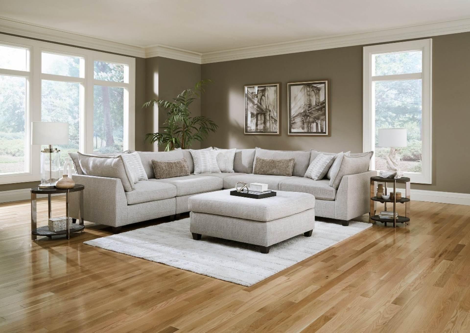 PACINO 6 PIECE SECTIONAL,PEAL