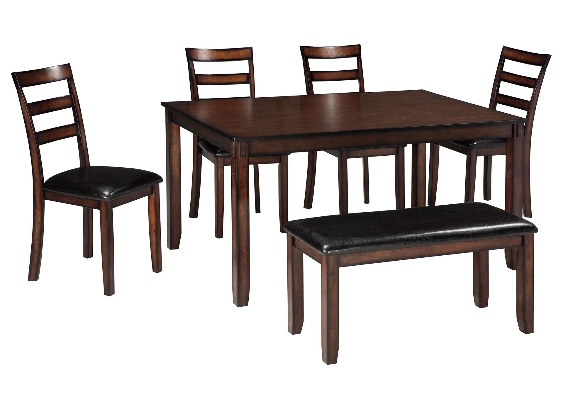 Coviar 6 Piece Dining Set Ivan Smith, Coviar Dining Room Table And Chairs With Bench Set Of 6