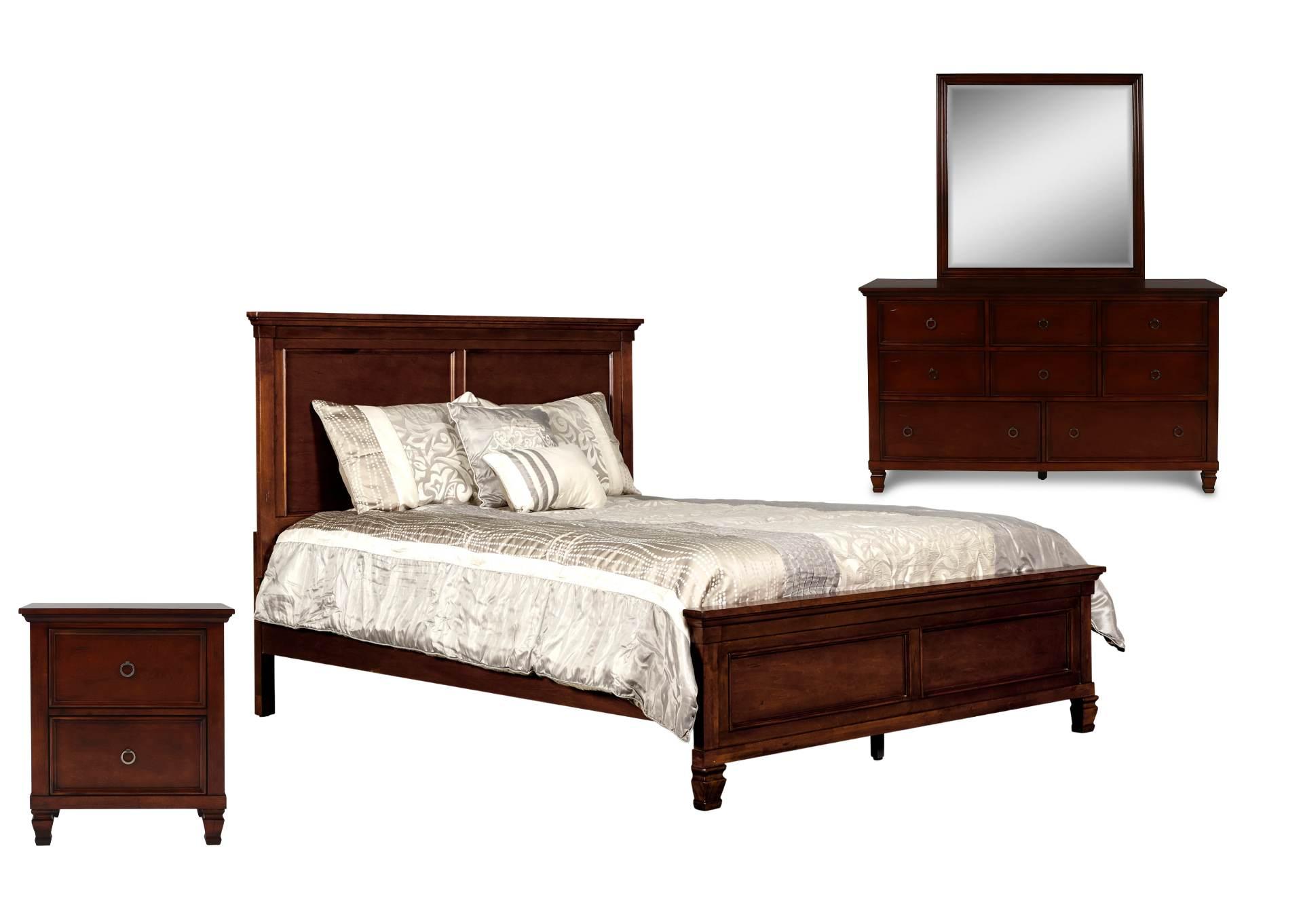 TAMARACK CHERRY QUEEN BEDROOM,NEW CLASSIC HOME FURNISHING II