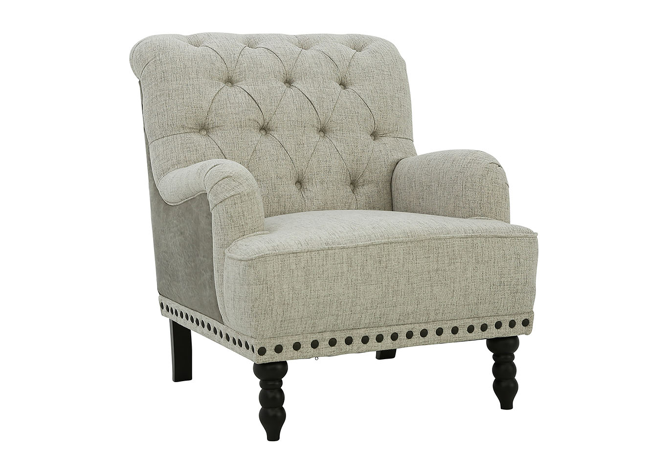 Write A Review TARTONELLE IVORY/ANTIQUE ACCENT CHAIR