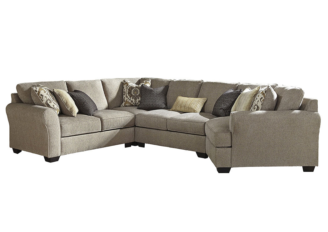 PANTOMINE DRIFTWOOD 4 PIECE SECTIONAL
