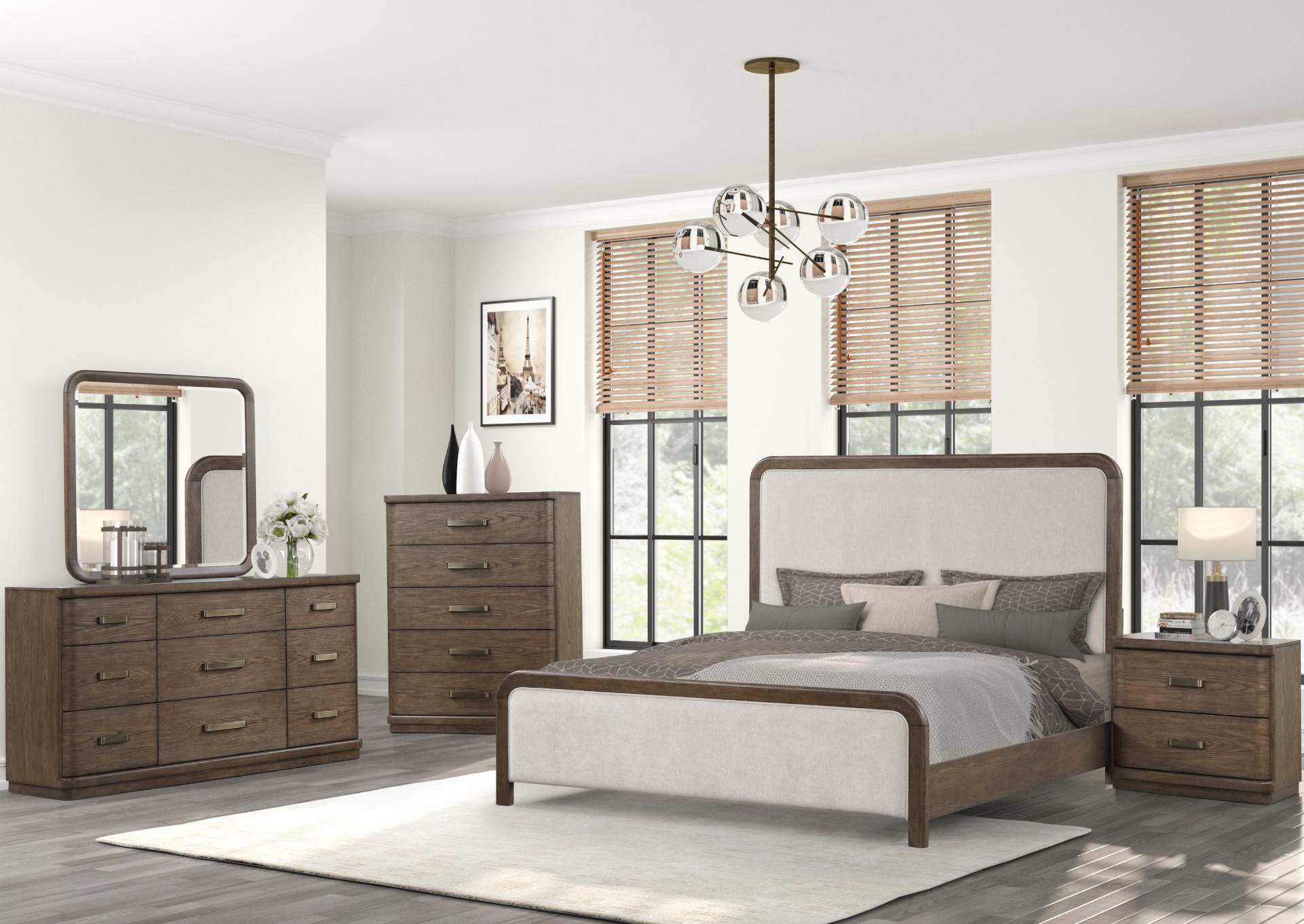AVNER KING BED,LIFESTYLE FURNITURE