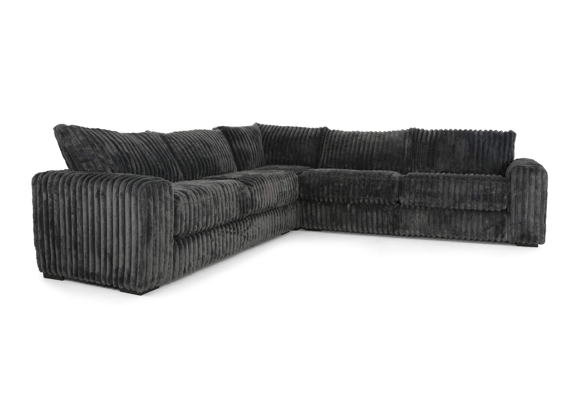 MONDO MONSTER GUNMETAL 3 PIECE SECTIONAL,ALBANY INDUSTRIES, INC.