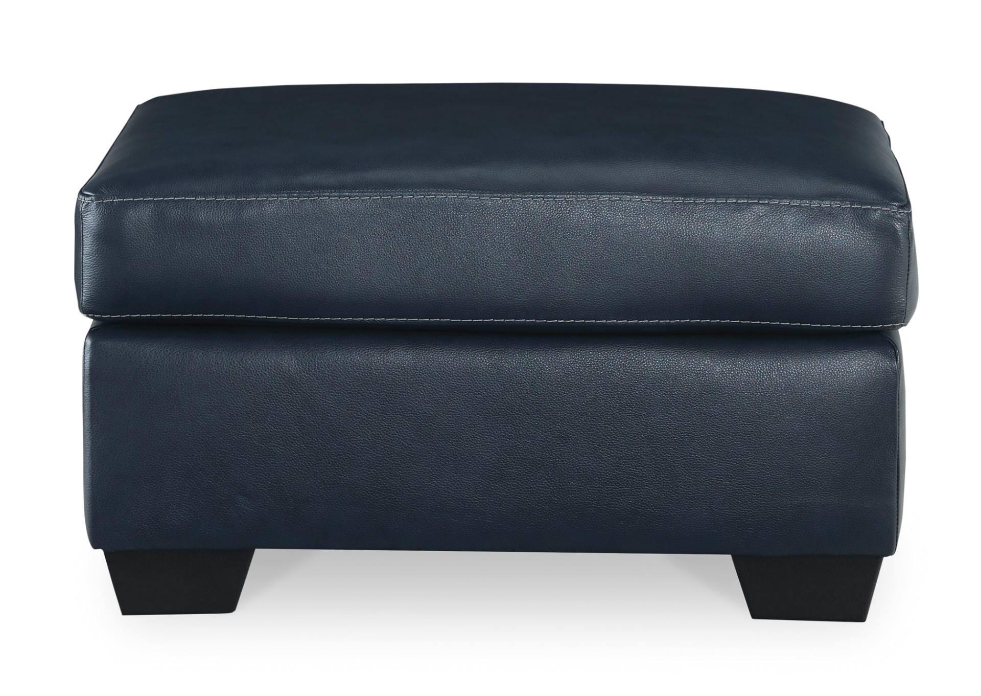 SANTORINE OCEAN LEATHER OTTOMAN,ASHLEY FURNITURE INC.